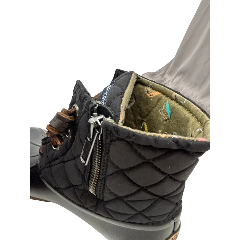 Sperry saltwater quilted